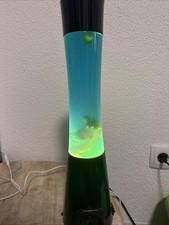 Lavalampe Blau Grün