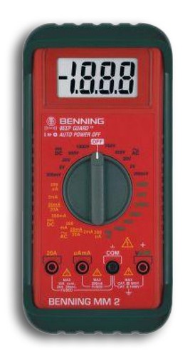 Benning digital multimeter - benning, mm