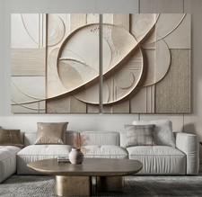 XL LEINWAND BILD SET ABSTRAKTE