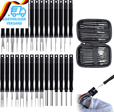 Pcsfoe 30 Stück Terminal Entfernung Auspinwerkzeug,Kfz Entriegelungswerkzeug Wer