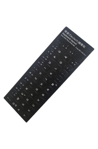 Deutsch tastaturaufkleber - deutsch,