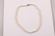 Perlencollier Gold 585 echte