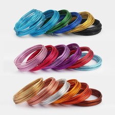Alu Schmuckdraht in Farben 1mm