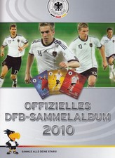 Rewe DFB Sammelkarten Fußball WM 2010 Sammelalbum / Buch RAR & WIE NEU Leeralbum