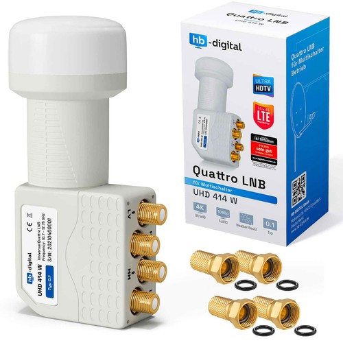 Quattro lnc lmb lnb - 0,1db, für