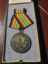 DDR Medaillie Für Treue Dienste 900er Silber