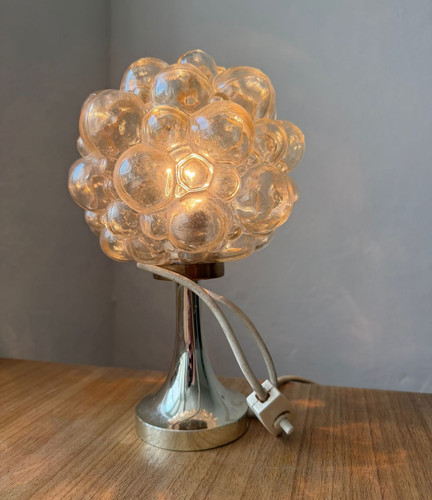 Bubbleglas tischlampe helena - bubbleglas-tischlampe,
