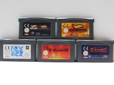 GBA  5x Ice Age, Hot Wheels, die Unglaublichen, The Incredibles Advance  - Set 8
