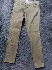 H&M Jeans Oliv Skinny Low Waist Ankle Gr. 29