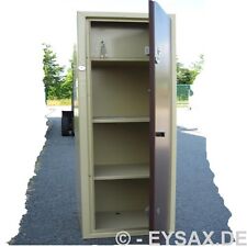 DDR NVA Stahlschrank mit Tresorfach und Petschaft Schalen 150x45x38cm II.WAHL