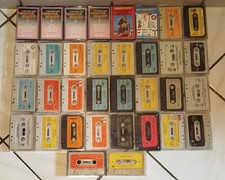 ? 34 Stück Originalkassetten MC Audio Kassetten Music Tape 60er/70er/80er ?