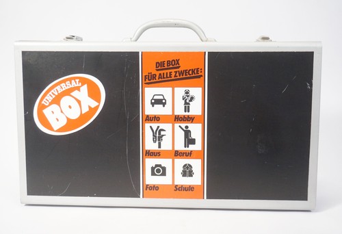 Vintage metallkoffer universal - metallkoffer,