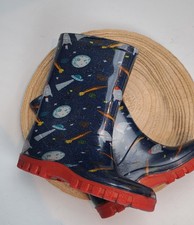 Next Gummistiefel Mädchen Junge blau Weltall Universum Stern Gr. 28 29 30