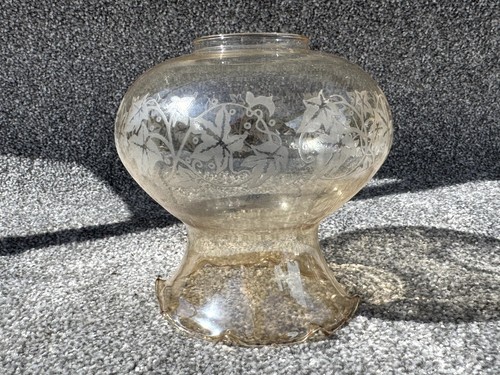 Vintage glas lampe - vintage,