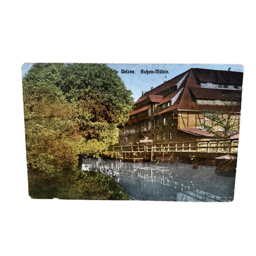 Ansichtskarte postkarte uelzen - postkarte,