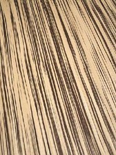 Zebrano Furnierholz Blatt mit