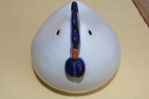 Keramik figur skulptur huhn - keramik,