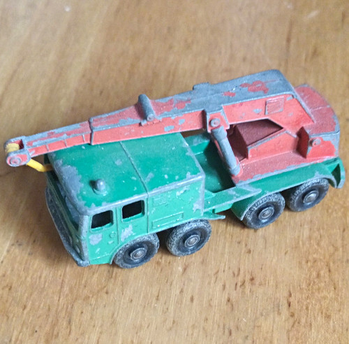 Vintage modell kranwagen aus - modell-kranwagen,
