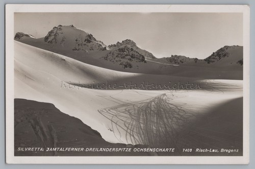 Silvretta ochsenscharte - silvretta,
