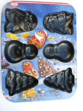 Dr. Oetker Muffinform 6er Motivbackform "Weihnachten" 2473 Backform Backblech