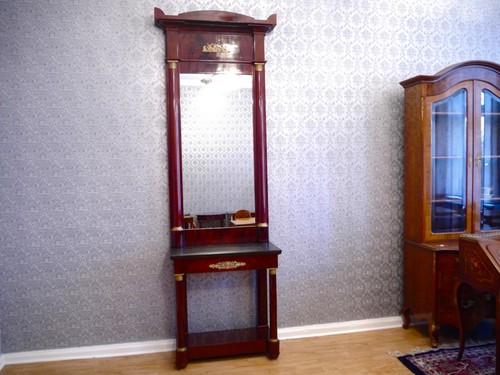 Biedermeier spiegel konsole - ,