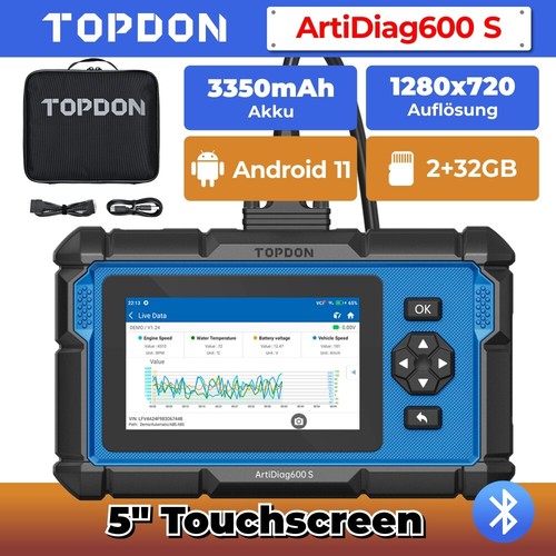 Hot topdon ad600s kfz obd2 - ad600s, 2.0