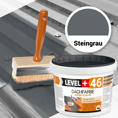 Dachlack 4kg steingrau - dachlack,