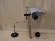 Seltene alte Schreibtischlampe Space age mid century Kult Retro Lampe DDR