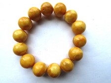 Altes elastisches Armband Bernstein, 29,0 Gr.