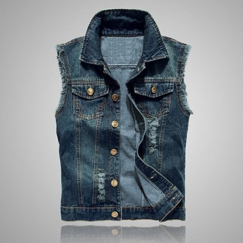 Herren jeansweste herbst - jeansweste,