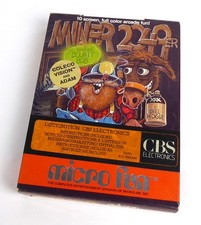 CBS Colecovision Spiel CIB OVP -- MINER 2049er -- (no Atari)