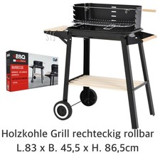 BBQ Holzkohlegrill Grillwagen