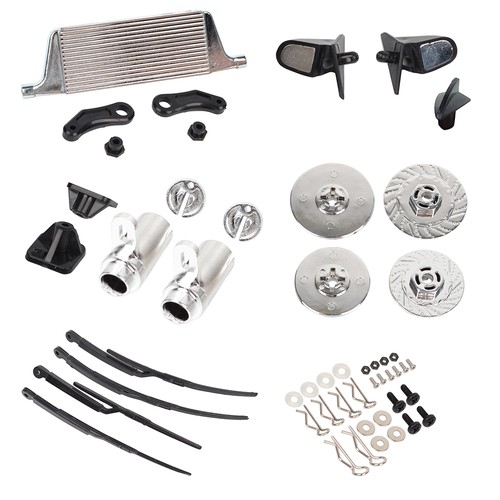 Brake disc mirror - mirror, exhaust