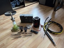 Aeon Edition 4 Shisha Set mit Shisha Turbine, Schlauch, Kohle, Kopf usw.