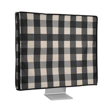 Leinen Hülle für 20-22" Monitor Schutzhülle Staubschutz Bildschirm Computer