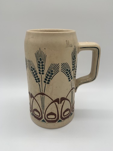 Jugendstil bierkrug bempel - bierkrug,