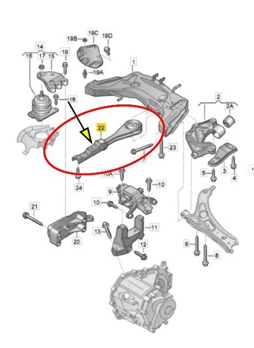 Motorlager motorhalter - motorlager,