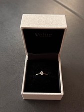 Verlobungsring Velur Solitär Marquise Ring 0,3 ct. Größe 56