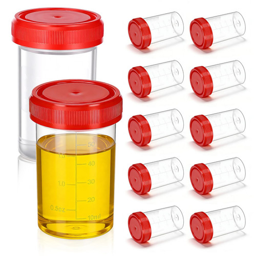 Urinbecher set 60ml mit - set,