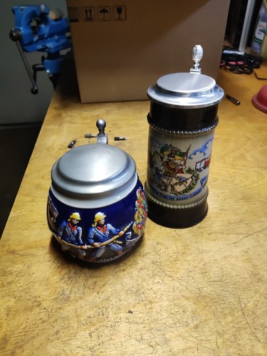Bierkrug feuerwehr mit - bierkrug,
