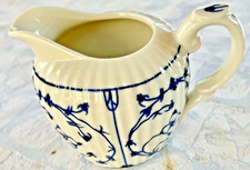 Milchkännchen Königl. pr. Tettau - Indisch Blau, Strohblume