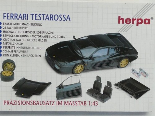Herpa kit bausatz ferrari - herpa,