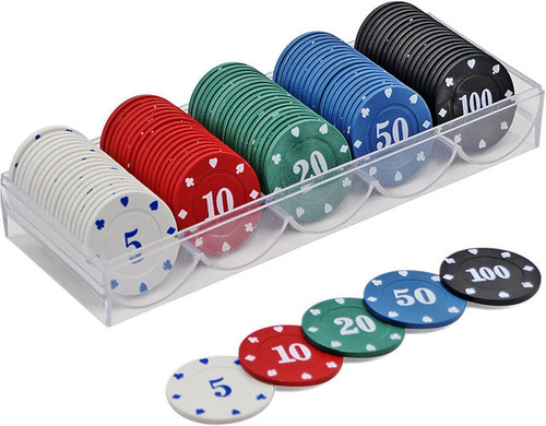 Poker chips set - poker, stück