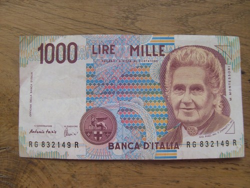 Italien 1000 lire maria - italien,