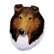 Collie kopf tafel figur zobel - tafel,