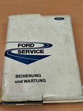 Ford Taunus 1972 Bordmappe Bedienungsanleitung serviceheft Buch Bordbuch K31