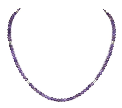 Amethyst kette halskette - amethyst,