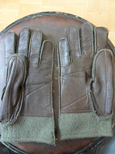 Handschuhe neu leder wolle - neu!,
