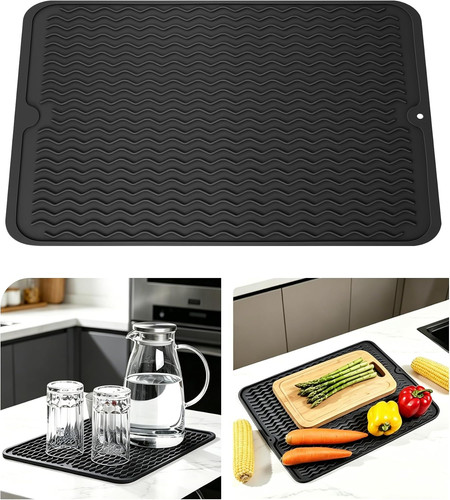 Abtropfmatte geschirr 30x40cm - abtropfmatte,