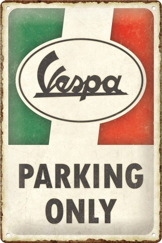 Vespa parking only - vespa,